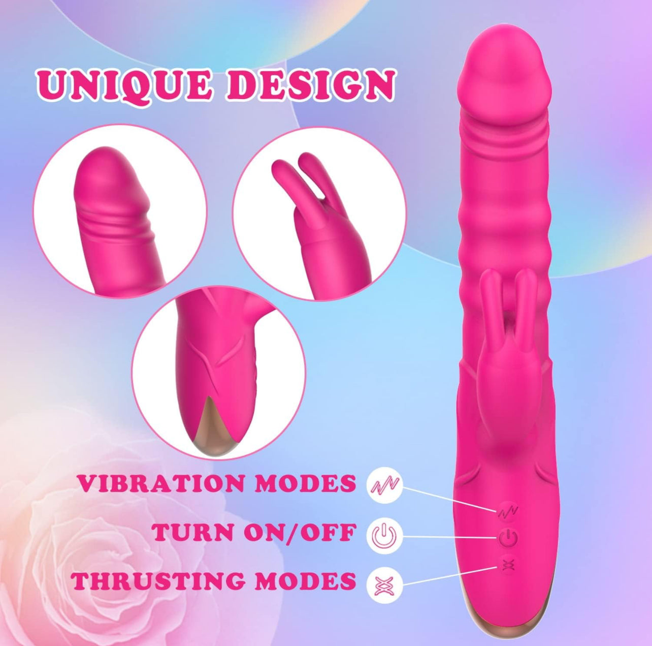 Adult Rabbit Vibrator - Rechargeable