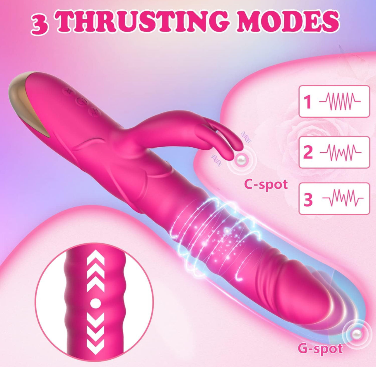 Adult Rabbit Vibrator - Rechargeable