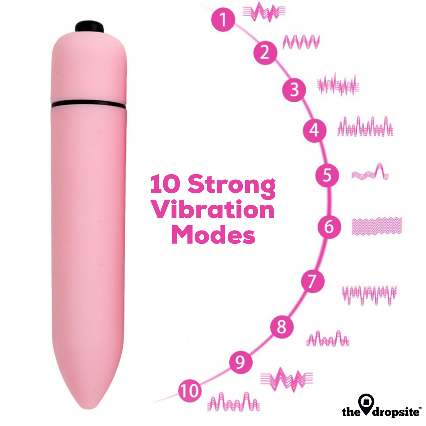 Adult Bullet Vibrator Massager | Unisex